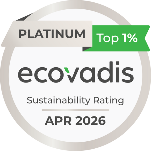 EcoVadis APR 2026 - Platinum Logo