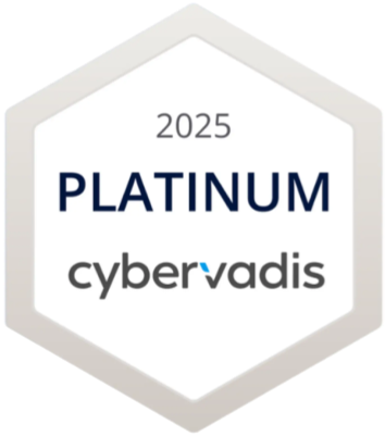 CyberVadis Platinum Logo