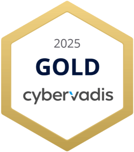 CyberVadis Gold Logo